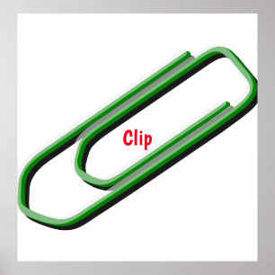 Paper Clip Poster