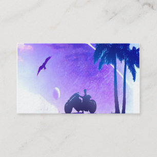 Paper Coaster Business Card