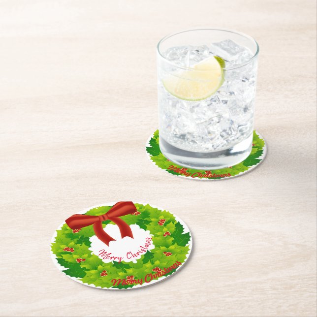 Paper Coaster Christmas (Insitu)