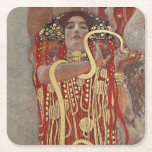 PAPER COASTER : GUSTAV KLIMT  : HYGIEIA : 1907<br><div class="desc">PAPER COASTER  :  GUSTAV KLIMT : HYGIEIA : 1907</div>