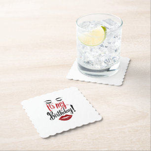 Paper Coaster - It's My Birthday