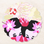 Paper Coaster : Love Song<br><div class="desc">Japanese Gisha 
                            Love Song</div>