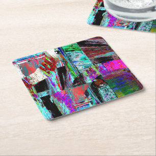 Paper Coaster – Neon Pulse