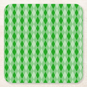 Paper Coaster - Overlapping Diamonds
