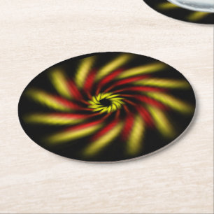 Paper Coaster - Pinwheel
