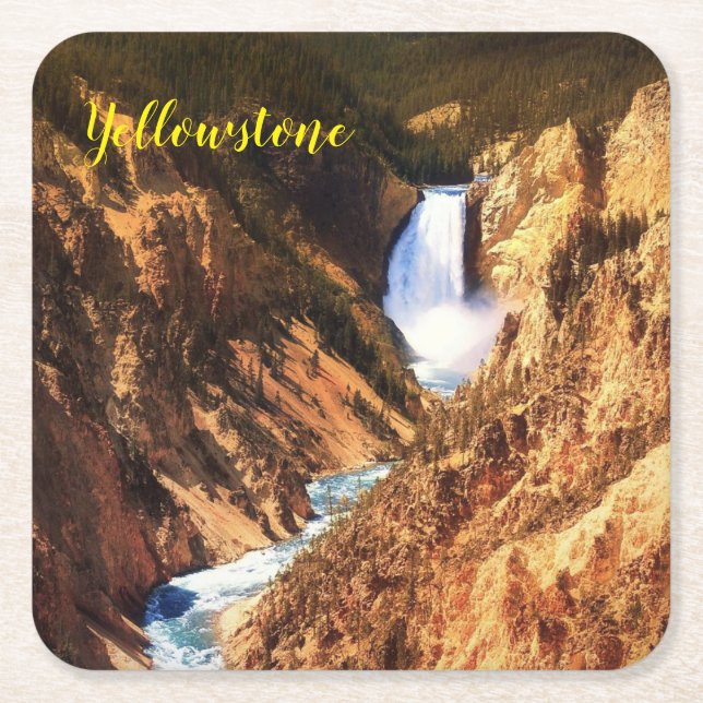 Paper Coaster Set-Yellowstone Falls (Front)