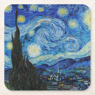 PAPER COASTER : VAN GOGH : THE STARRY NIGHT