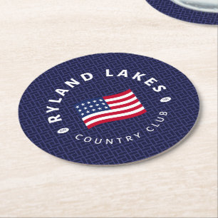 Paper Coasters - Flag Icon