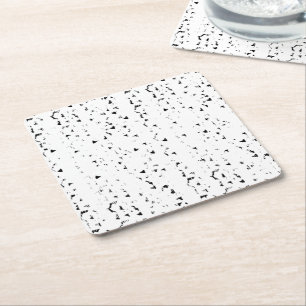 Paper Coasters Modern Speckled Minimalist Design