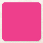 Paper Coasters Pink Coaster Drink Coaster Bar<br><div class="desc">Add a pop of colour to every sip with vibrant pink paper coasters designed for style, protection, and fun moments. Brighten your table setting with these stylish paper coasters featuring a bold pink minimalist design. Perfect for adding a modern and vibrant touch, this paper coasters design effortlessly enhances any drink...</div>
