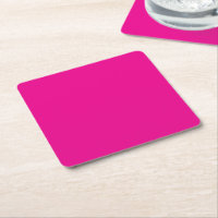Paper Coasters | Pink | Modern | Bold | Durable