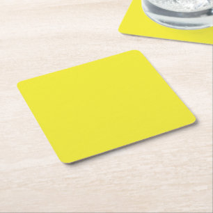 Paper Coasters Square Stylish Party Décor