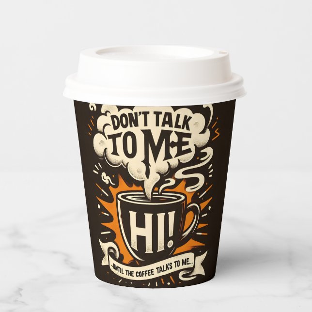 paper coffee cup (Front)