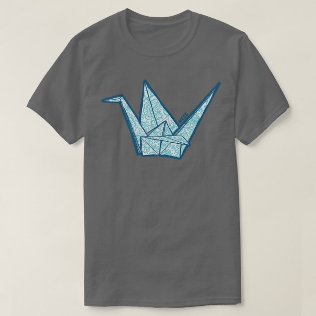 Paper Crane2  T-Shirt (Design Front)