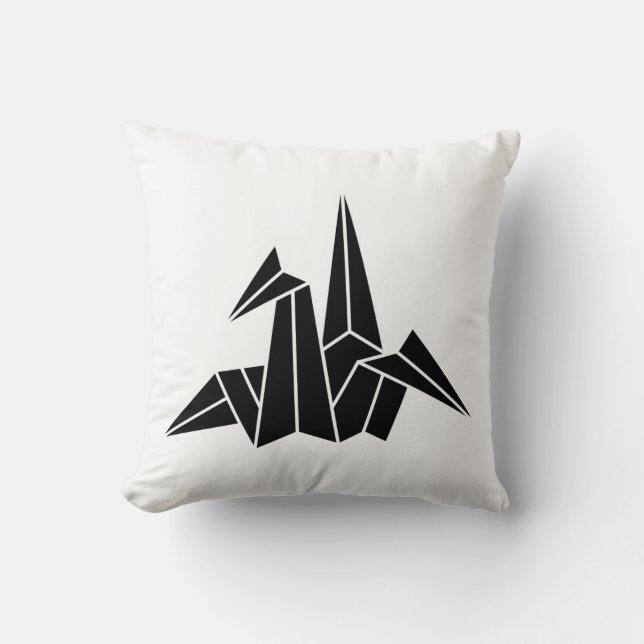 Paper Crane Cushion (Front)