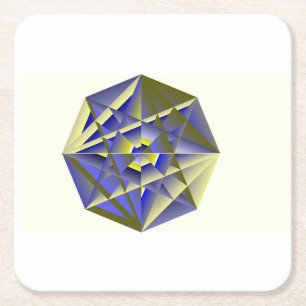 Paper Crystal Coaster