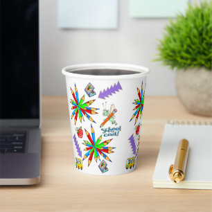 Paper Cup Back to School is Cool