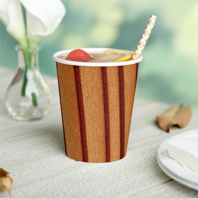 Paper Cup Burnt Rustic Orange (Insitu)