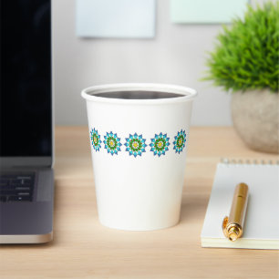 Paper Cup - Colourful Mandalas