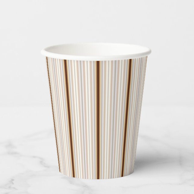 Paper Cup Fine Stripes - HAMbyWG (Front)
