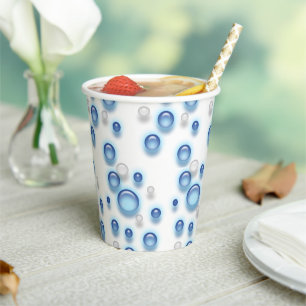 Paper Cup - Fizzy Bubbles