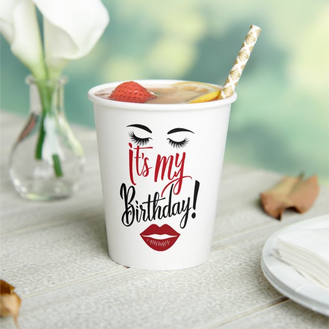 Paper Cup - It's My Birthday (Insitu)