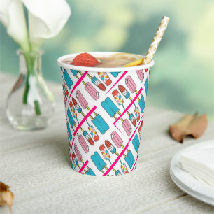 Paper Cup Popsicles