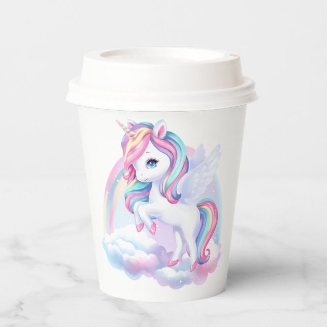 Paper Cups to a magical birthday party. (Front)