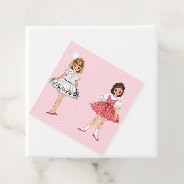 Paper Doll Party  Favour Tags (In Situ)