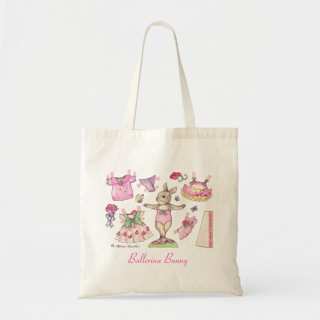Paper Doll Tote Bag (Front)