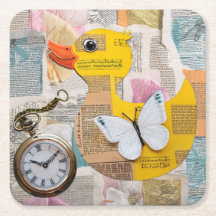 Paper Duck Coaster