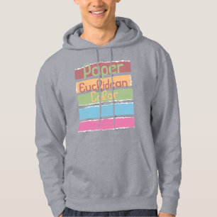 Paper Euclidean Colour Hoodie
