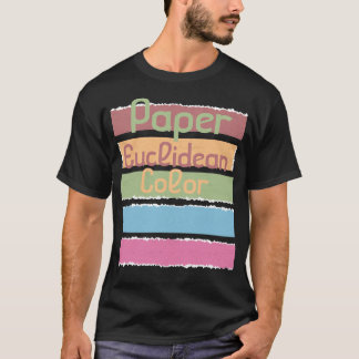 Paper Euclidean Colour T-Shirt