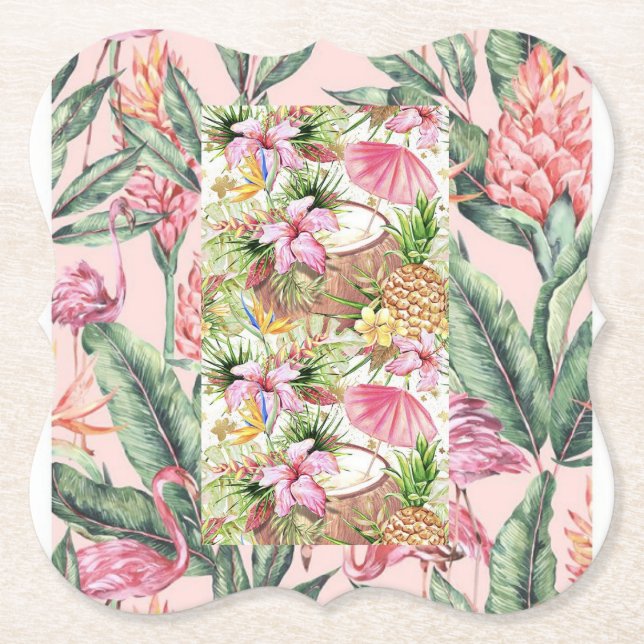 Paper flower coasters (Front)