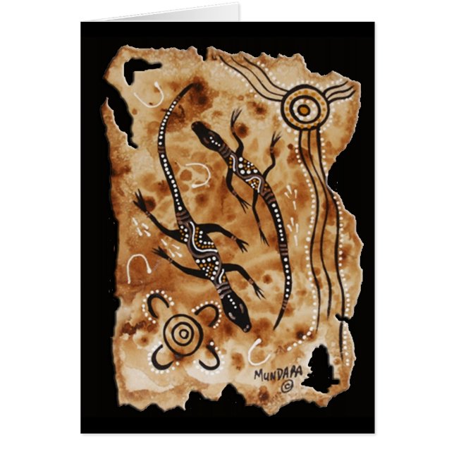 Paper Goannas (Front)