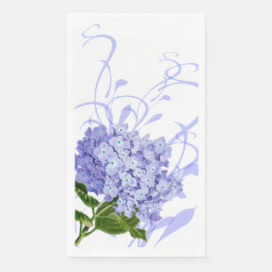 Paper Guest Napkins-Hydrangea Napkin