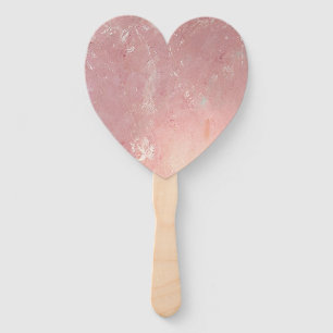 Paper Hand Fan Pink Party Favor - PINK Lovers