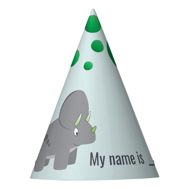 Paper Hat  Dinosaur (Front)