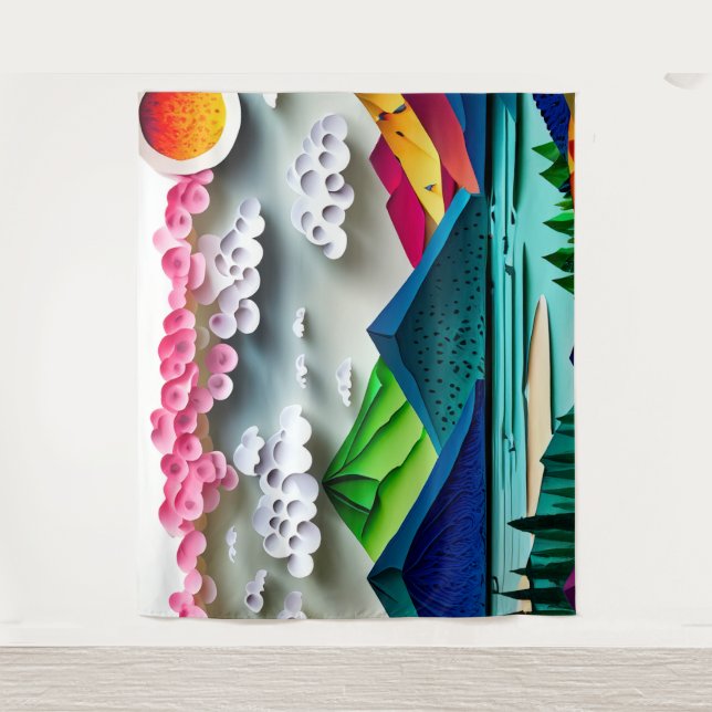 Paper Landscape Tapestry (Front)