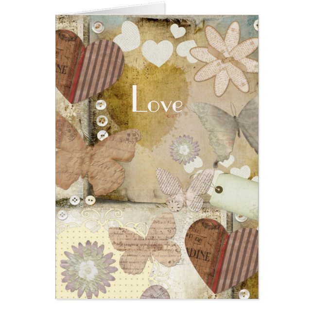 Paper love card (Front)