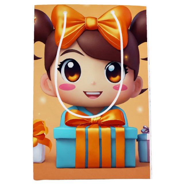 Paper Medium Gift Bag  (Front)