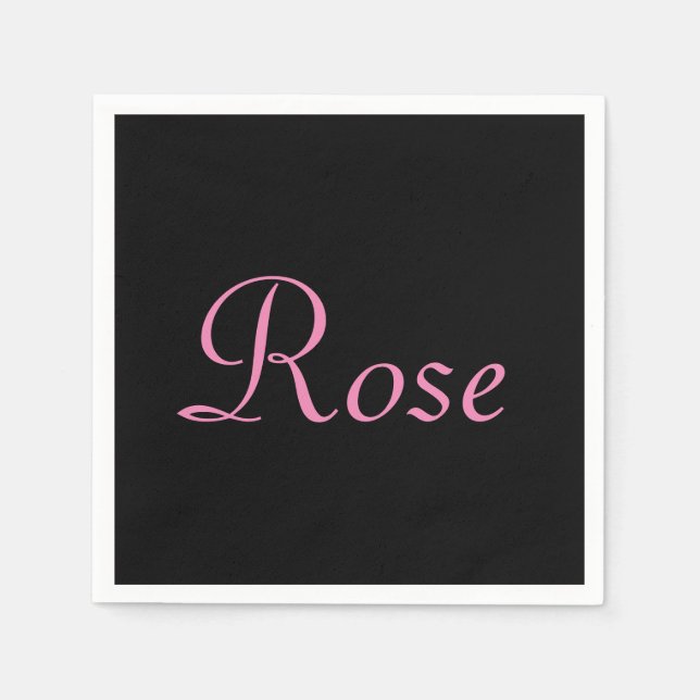 Paper Napkin (Front)