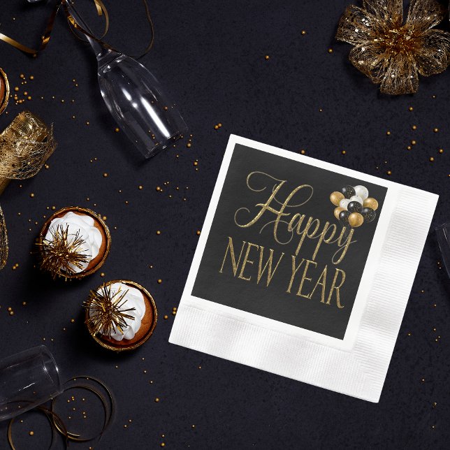 Paper Napkin (The perfect napkin to complete your table setting for New Year's!)