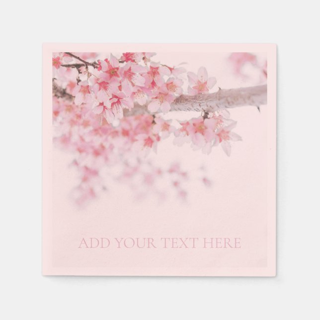 PAPER NAPKIN : CHERRY BLOSSOM (Front)