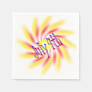 Paper Napkin - Pinwheel