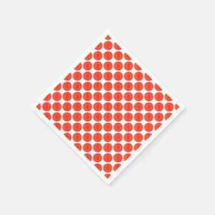 Paper Napkin - Red Dots