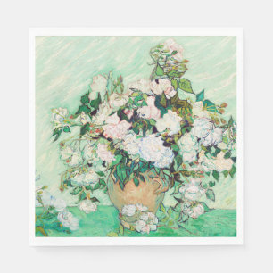 PAPER NAPKIN : VAN GOGH : ROSES