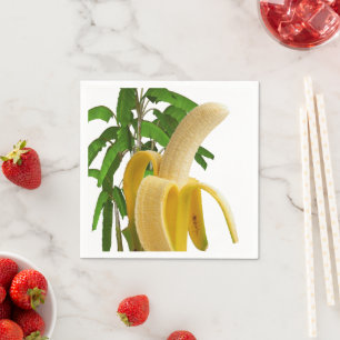 Paper Napkins, Banana Tree Napkins