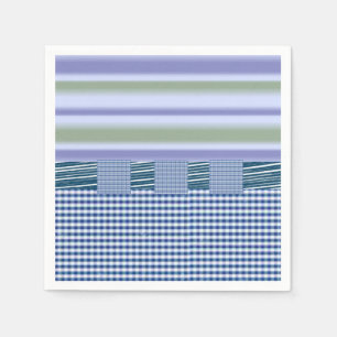Paper Napkins Blue