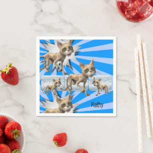 Paper Napkins, Cats Napkin